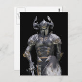 Fairy krijger briefkaart (Voorkant / Achterkant)