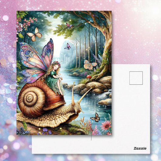 Fairy Land Magisch Bos Briefkaart