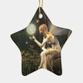 Fairy Light ball-kerstversiering Keramisch Ornament (Links)