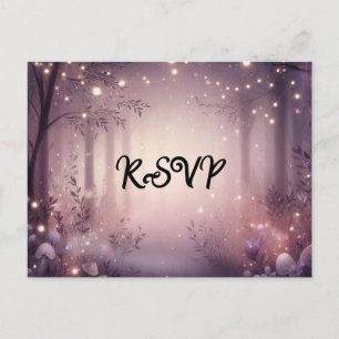 Fairy Lights in Woland Glow Carte postale RSVP