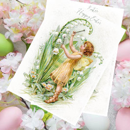 Fairy Lily van de Paasvallei Feestdagen Kaart