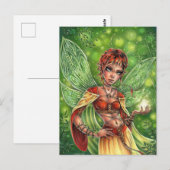 Fairy Magic Briefkaart (Voorkant / Achterkant)