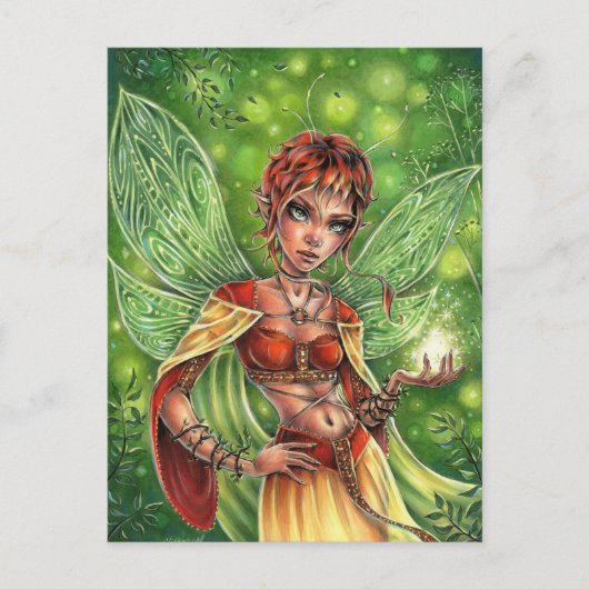 Fairy Magic Briefkaart (Voorkant)