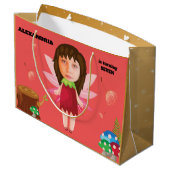 Fairy Magic Pixie New Fun Kinder Fab Groot Cadeauzakje (Achterkant Gekanteld)