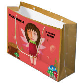 Fairy Magic Pixie New Fun Kinder Fab Groot Cadeauzakje (Voorkant Gekanteld)