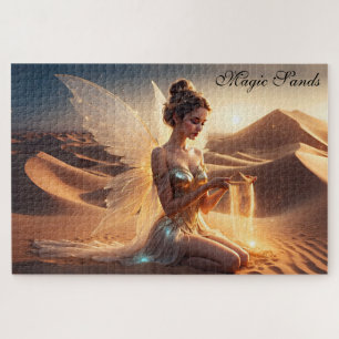 Fairy magische droom woestijn elegante zon fantasi legpuzzel