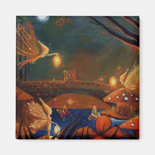 Fairy Magnet - " Fairy Gathering " Magneet (Voorkant)