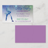 Fairy Maid House Cleaning Service Visitekaartje (Voorkant / Achterkant)