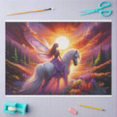 Fairy Meadow Sunset Tissue Paper Tissuepapier (Craft)