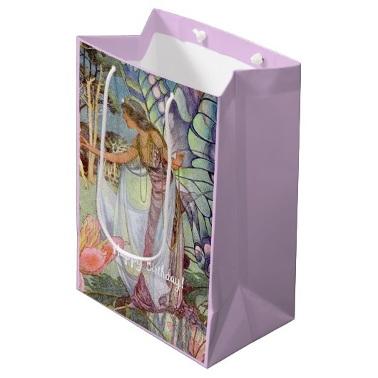  Fairy Medium Cadeauzakje (Voorkant Gekanteld)