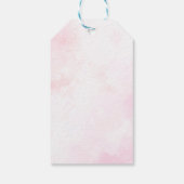 Fairy Meisje Verjaardagsfeestje Dank u Label Cadeaulabel (Achterkant)