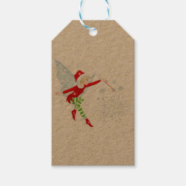 Fairy Merry Christmas Gift Labels Cadeaulabel