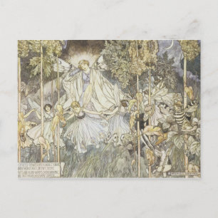 Fairy Midzomer Night's Dream 1907 Briefkaart