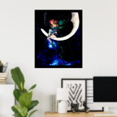 Fairy Moon Poster (Thuiskantoor)