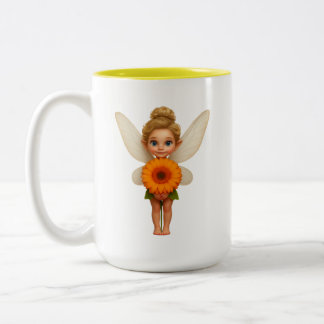 Fairy mug  tweekleurige koffiemok