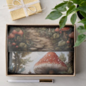 Fairy Mushroom Village Decoupage Halloween Bloemen Tissuepapier (Geschenk)