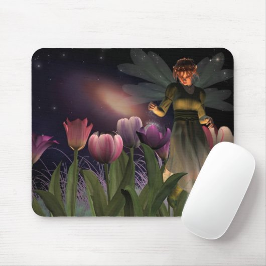 Fairy Night Magic mousepad Muismat (Met muis)