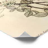 Fairy Nursery Art Fairy Rides Een Vlinder Poster (Hoek)