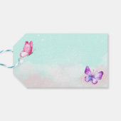 Fairy Party Garden Fairy Birthday Gift Label Cadeaulabel (Achterkant Horizontaal)