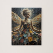 Fairy Patchwork jurk Legpuzzel (Verticaal)
