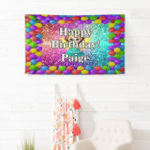 Fairy Personnalisé caractère bannière d'anniversai (En situation)