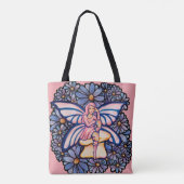 Fairy Pink Draagtas (Achterkant)
