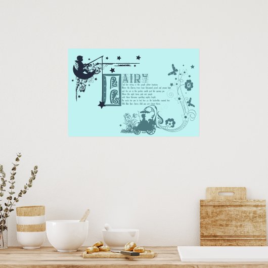 Fairy Poem Poster (Keuken)