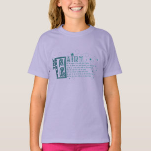 Fairy Poem T-shirt