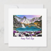Fairy Pools Skye Scotland  Kaart (Voorkant)