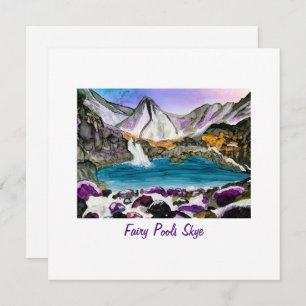 Fairy Pools Skye Scotland Kaart