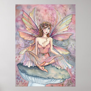 Fairy Poster Print door Molly Harrison