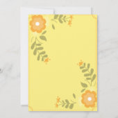 Fairy Princess Anniversaire Carte d'invitation (Dos)