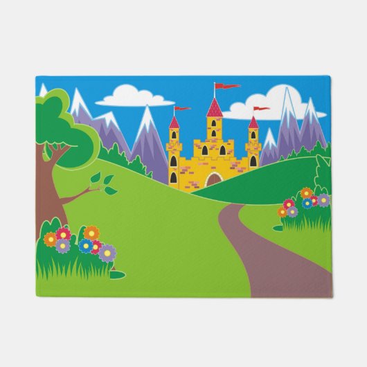  Fairy Princess Castle Deurmat (Voorkant)