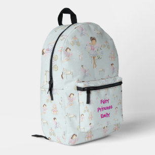 Fairy Princess Custom Bedrukte Rugzak