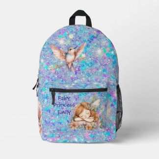 Fairy Princess Custom Bedrukte Rugzak