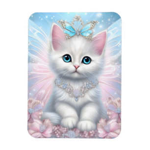 Fairy Princess Kitten Magneet
