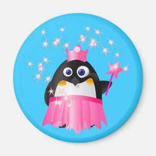 Fairy Princess Penguin Magneet