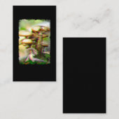 Fairy Psychedelic Mushroom Crazy Fantasy Visitekaartje (Voorkant / Achterkant)