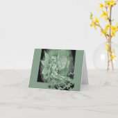 Fairy Puzzle Note Kaart (Gele Bloem)