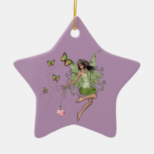 Fairy Queen gift Keramisch Ornament (Voorkant)