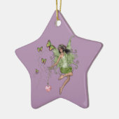 Fairy Queen gift Keramisch Ornament (Links)