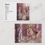 Fairy Queen Visitekaartje (Voorkant / Achterkant)