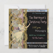 Fairy Rappel Noël Fête Invitation (Devant)