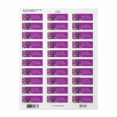 Fairy Return Address Labels (Full Sheet)