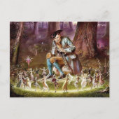 Fairy Ring Dance Celebration Carte postale (Devant)