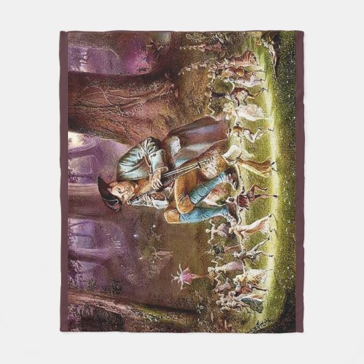 Fairy Ring Dance Viering Cosy Fleece Deken (Voorkant)