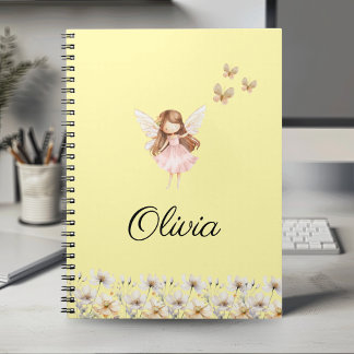 Fairy Schattigee tuin betoverde gepersonaliseerde Notitieboek