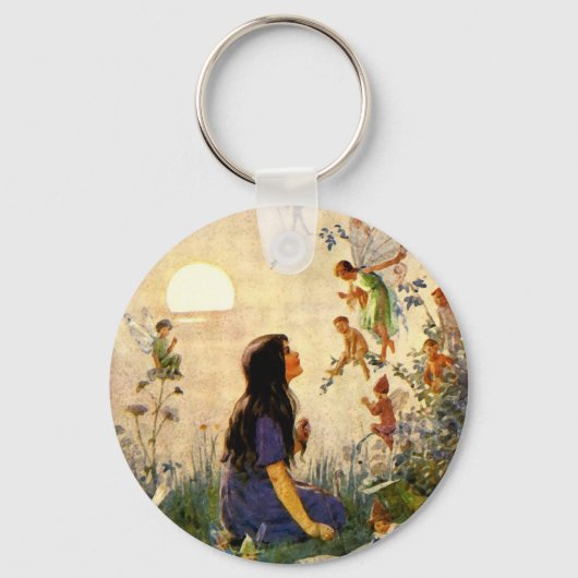 Fairy Secrets Print Sleutelhanger (Voorkant)