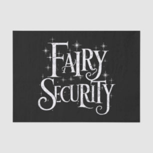 Fairy Security Funny Halloween Costume Tissuepapier