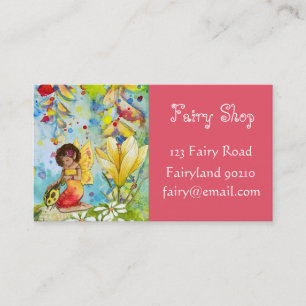 Fairy Shop fairy products new age Visitekaartje